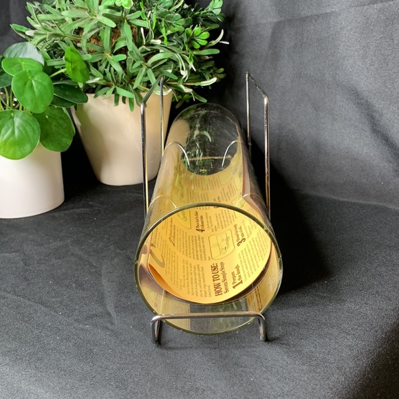 Vintage Pyrex by Corning Bake A Round Glass Bread Baking Tube & Rack in Box #990 - Picture 7 of 13